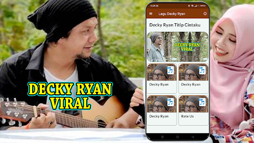 Android application Lagu Decky ryan titip cintaku screenshort