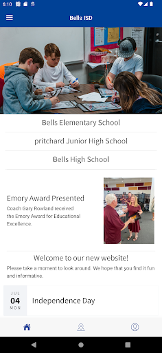 Android application BellsISD screenshort