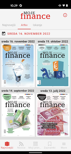 Moje Finance Screen 2