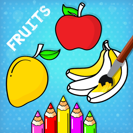 Fruits Coloring & Drawing Book logo