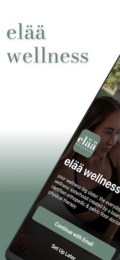 Android application elää wellness screenshort
