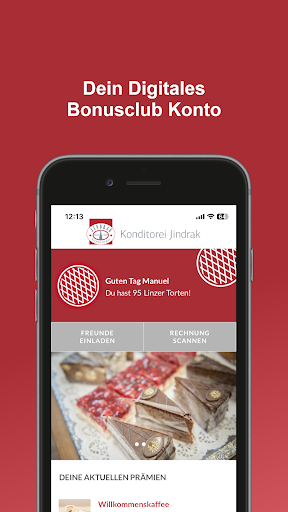 Android application Konditorei Jindrak screenshort