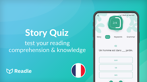 Learn French: News by Readle Screen 3
