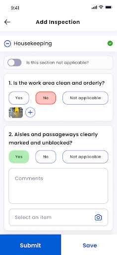 EHSSoftware.io Screen 3