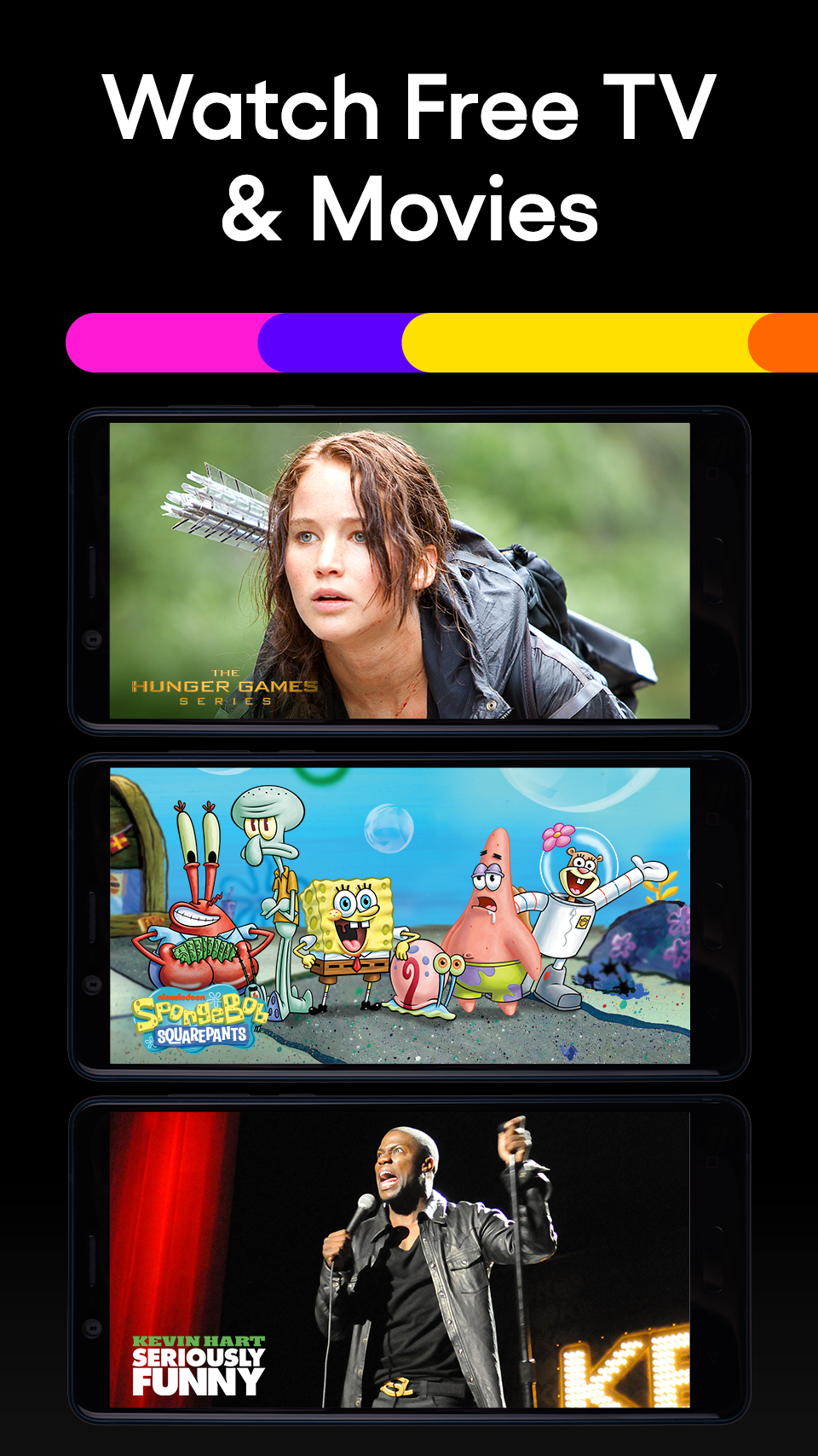 Android application Pluto TV - Live TV and Movies screenshort
