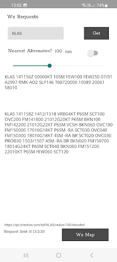 TurnAround Aviation App Screen 3