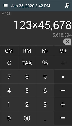 Simple Calculator Screen 2