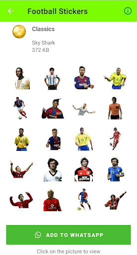 Football Stickers | WASticker Screen 2