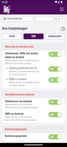 Mein Georg Screen 3