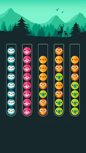 球排序大師：顏色分類解謎益智遊戲