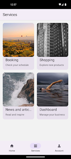 Super App Showcase Screen 2