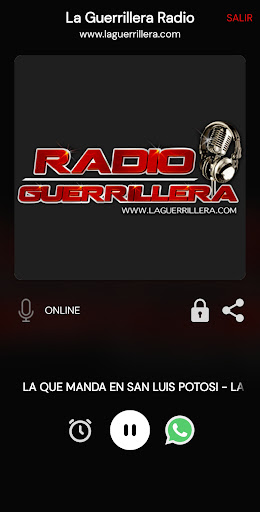 La Guerrillera Radio Screen 2