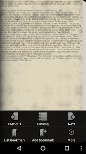 1902 Philippines Constitution Screenshot