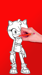 Amy coloring Rose