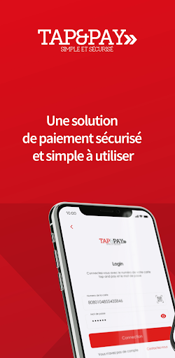 Android application Tap and Pay screenshort