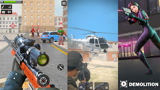 Sniper Shooter Hitman Stealth - Action - games