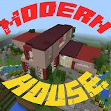 Modern house for minecraft icon