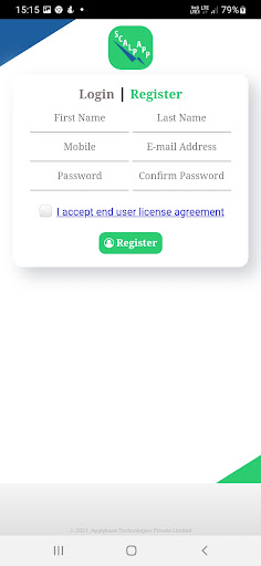 ScalpApp Screen 2