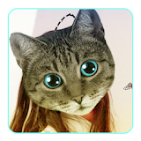Real Cute Cat Face Editor icon
