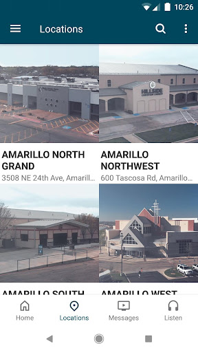 Screenshot of Hillside Christian Church