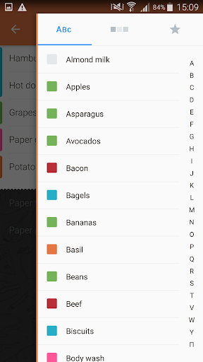 Shopping List - Buy Me a Pie!