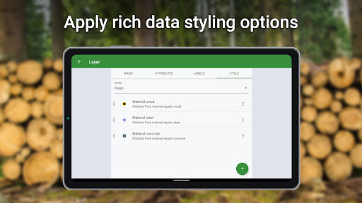 Screenshot of Locus GIS Offline Land Survey