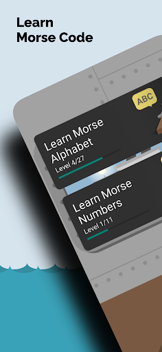 Android application Learn Morse Code screenshort