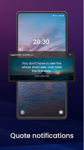 Legendary Quotes & Motivation Screen 2