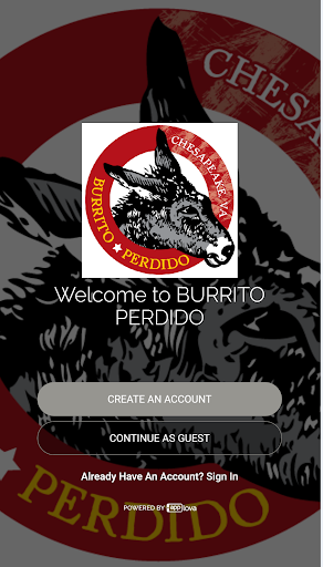 Android application BURRITO PERDIDO screenshort
