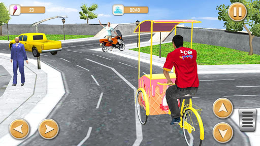City Ice Cream Man Free Delivery Simulator Game 3D apkpoly screenshots 12