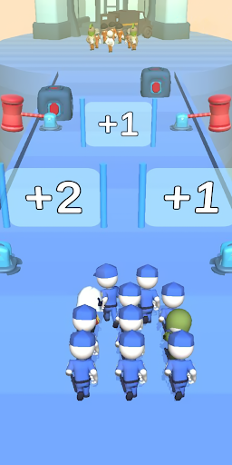 Android application Police city: join clash & run screenshort
