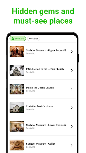 Ženklava Tour Guide:SmartGuide Screen 3
