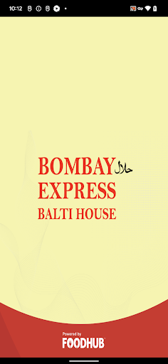 Android application Bombay Express Balti House screenshort