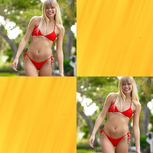 Sexy Bikini Girls Match Game logo
