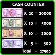 Cash Currency Count with Calculate