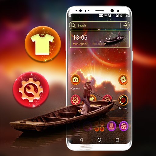 Nebula Launcher Theme logo