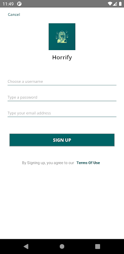 Horrify - Share Stories Screen 3