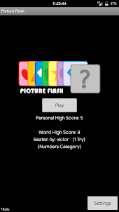 Picture Flash! Memory Game