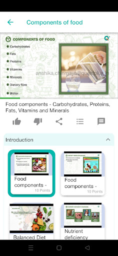 Chinmaya Learning Screen 3