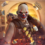 Cover Image of Download Grand Killer Clown Vegas Robbery Game  APK