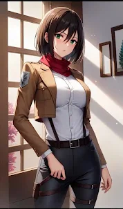 Mikasa Ackerman Wallpapers 4K