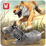 Angry Tiger Jungle Survival 3D icon