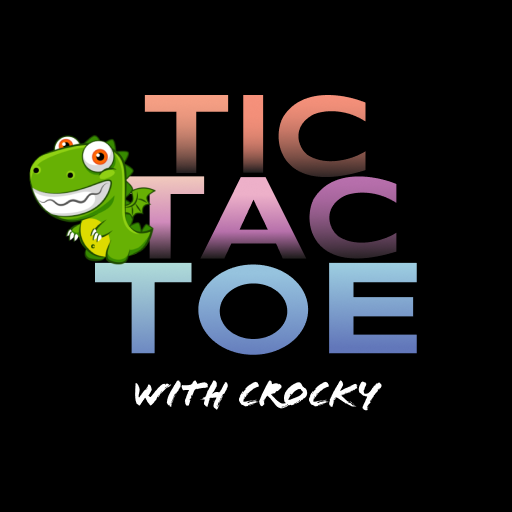 Tic Tac Toe with Crocky logo