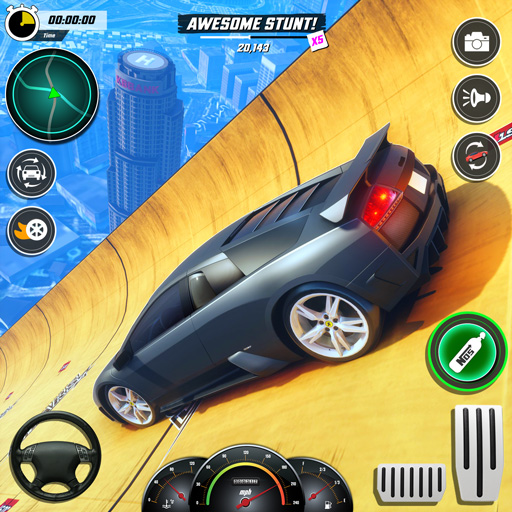 GT Stunt Mega Car Racing Games  Icon