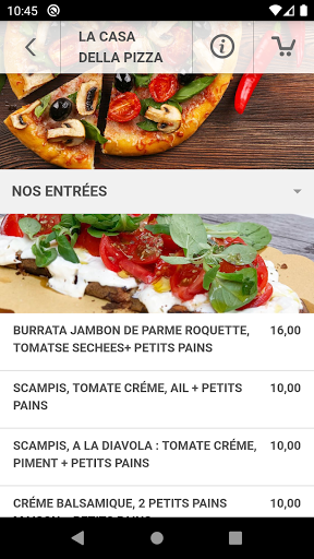 La Casa Della Pizza Screen 3