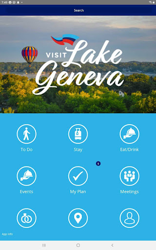 Screenshot of Visit Lake Geneva