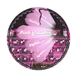 Pink flowers GO Keyboard icon