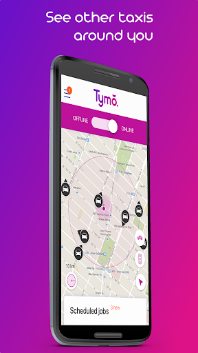 Android application Tymô. for Drivers screenshort