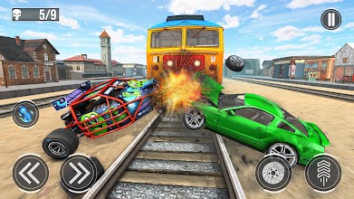 Train Derby Car Demolition Sim APK Download for Android