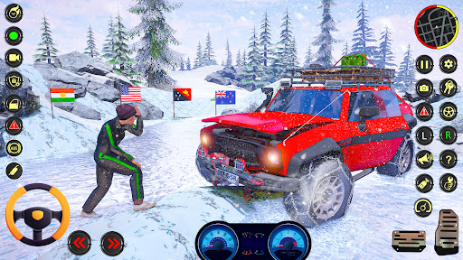Android application Jeep Driving Offroad Car Games screenshort
